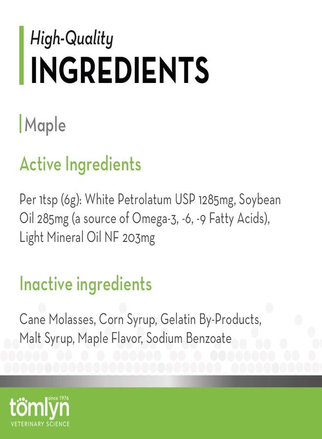 Tomlyn Laxatone Maple-Flavored Hairball Remedy Gel for Cats and Kittens, 4.25oz - Image 4